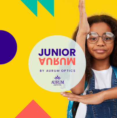 Baner z linkiem do https://aurum-optics.pl/junior 